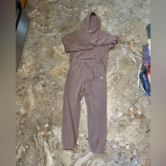 PINK Victoria's Secret Pants - pink muted purple sweatsuit matching set xs
